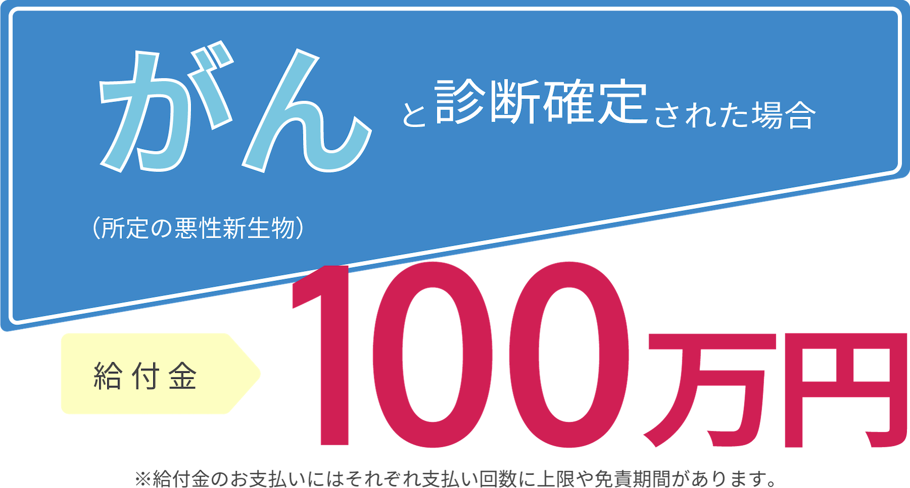 がんと診断確定された場合